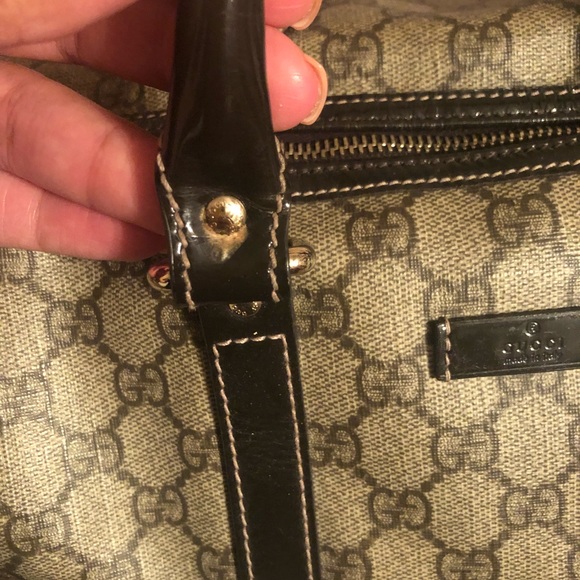 Gucci Monogram Medium Joy Boston Bag - Picture 7 of 8